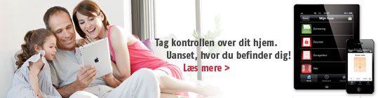Styr dit hjem via internettet