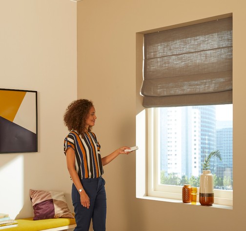 Somfy - roller blinds with remote