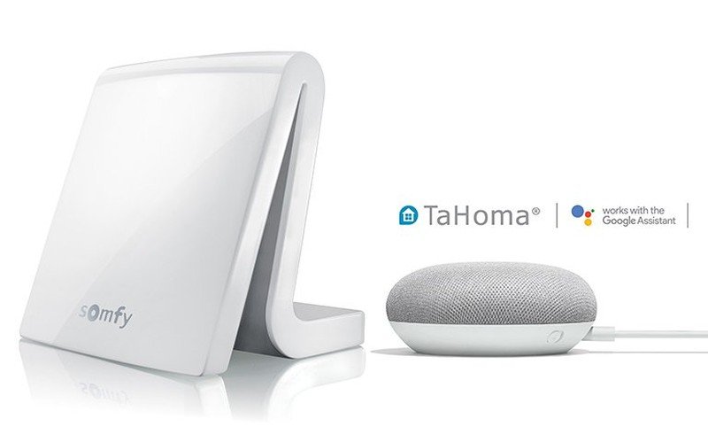 Nu kan du stemmestyre dine Somfy Smart Home produkter via Google