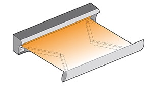 Somfy - awning closed cassette